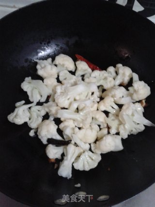 小炒木耳花菜的做法步骤：6