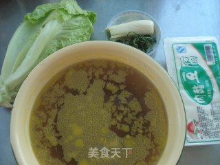 内酯豆腐汤的做法步骤：1
