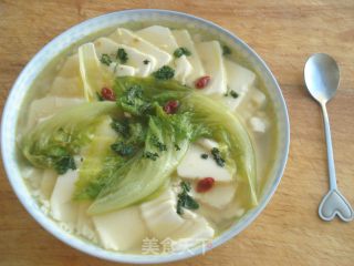 内酯豆腐汤的做法步骤：10