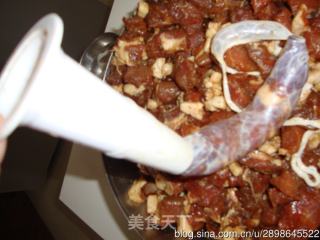 风干肉肠的做法步骤：3