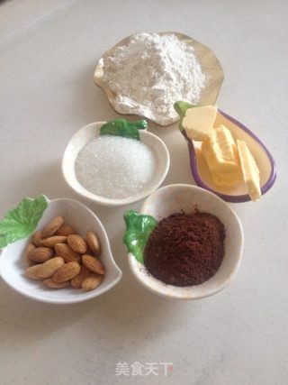 杏仁巧克力棒的做法步骤：1