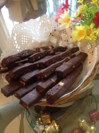 杏仁巧克力棒的做法步骤：9