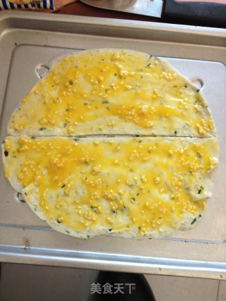 培根蛋法风烧饼的做法步骤：1