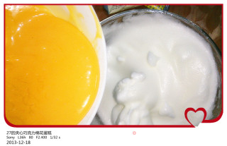 27的烘焙日记——  夹心巧克力棉花小蛋糕的做法步骤：7