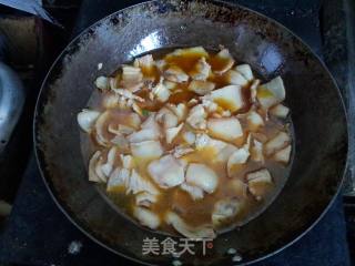 速冻黄瓜炒肉的做法步骤：6