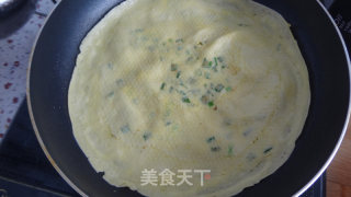蛋奶鸡蛋饼的做法步骤：7