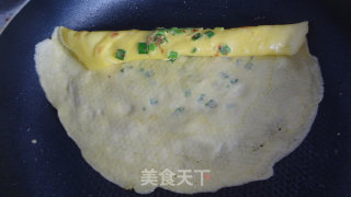 蛋奶鸡蛋饼的做法步骤：8