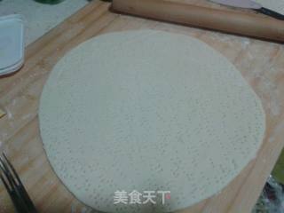 电饼铛版披萨的做法步骤：4