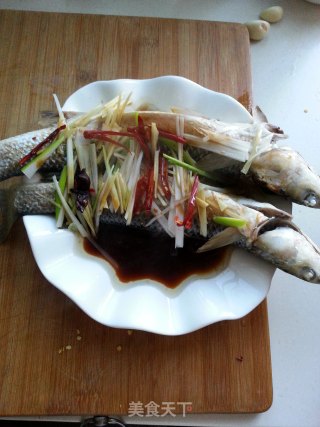 清蒸梭鱼的做法步骤：6