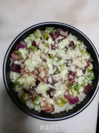 意大利培根焗饭的做法步骤：8