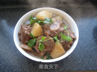 羊蝎子炖萝卜的做法步骤：12