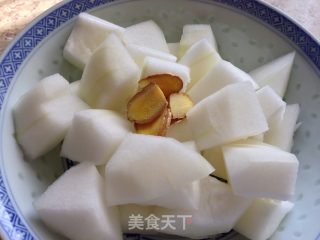 冬瓜丸子汤的做法步骤：2