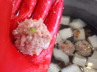 冬瓜丸子汤的做法步骤：4