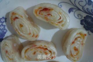 胡萝卜小花卷的做法步骤：17