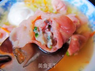 红色的鲜虾馄饨的做法步骤：25