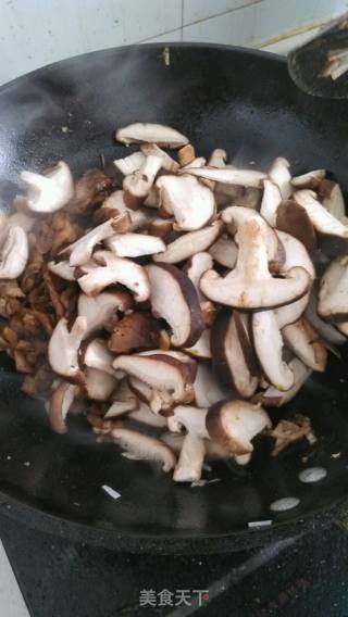 香菇肉片的做法步骤：6