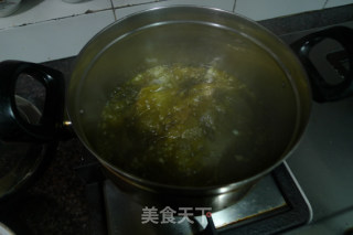酸菜肉片米粉的做法步骤：7