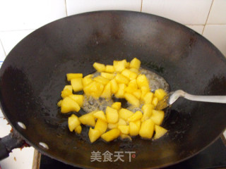 拔丝苹果的做法步骤：8