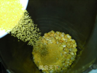 玉米浓浆的做法步骤：2