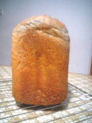 黑芝麻吐司（面包机版）的做法步骤：7
