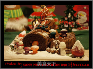 2013年树根蛋糕---一起来过圣诞吧的做法步骤：105