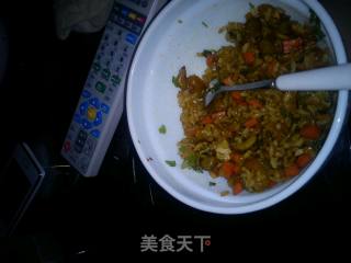 咖喱炒饭的做法步骤：9