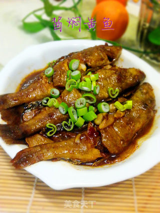 酱焖黄鱼的做法步骤：10