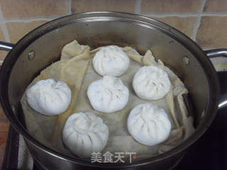 芹菜牛肉馅包子的做法步骤：8