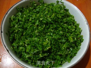 豆渣地菜春卷的做法步骤：7