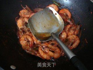 酱油烧虾的做法步骤：10