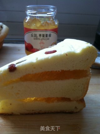 电饭锅版蛋糕的做法步骤：13