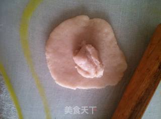 电饼铛版豆沙酥饼的做法步骤：8