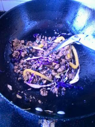 豆豉肉丁杏包菇的做法步骤：8