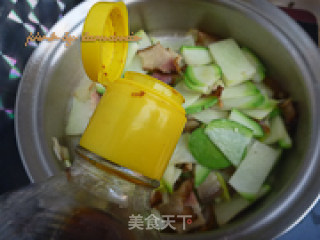 萝卜炒腊肉的做法步骤：6