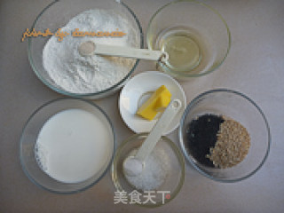 芝麻面包条的做法步骤：1