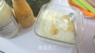 简单又好吃^糯米大米寿司的做法步骤：4