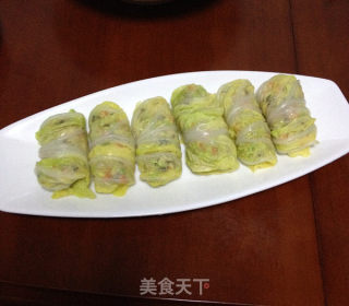 翡翠白玉卷的做法步骤：5