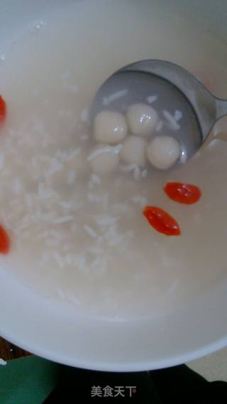 醪糟小圆子的做法步骤：7