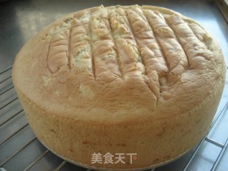 香蕉戚风的做法步骤：11