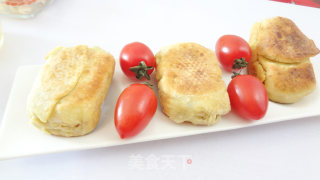 营养奶香千层饼的做法步骤：12