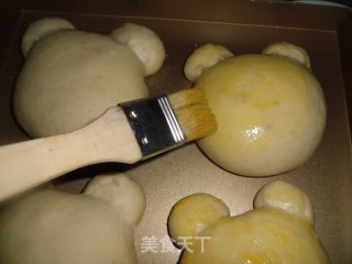 超萌系列——熊猫面包的做法步骤：10