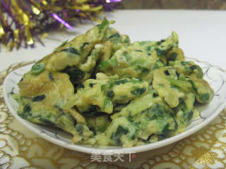 韭菜炒鸡蛋的做法步骤：5