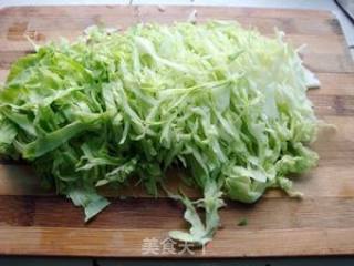 黑芝麻卷心菜的做法步骤：2
