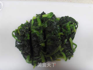 姜汁菠菜的做法步骤：3
