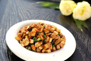 豆豉炒香干的做法步骤：11