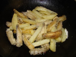 少油香锅鸡翅的做法步骤：8
