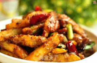 少油香锅鸡翅的做法步骤：16