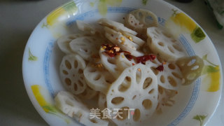 凉拌藕的做法步骤：3