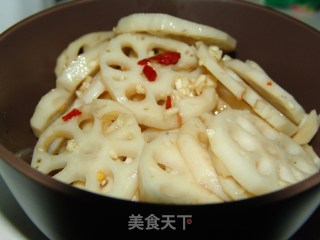 凉拌藕的做法步骤：6