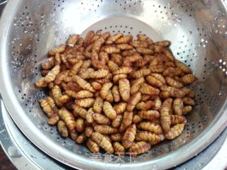 蚕蛹-家乡美食的做法步骤：3